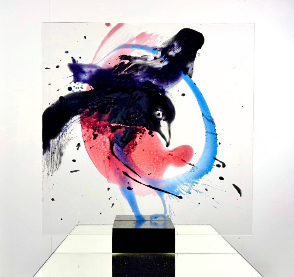 Nabo Gass, In Between, 46 x 46 cm, 2026